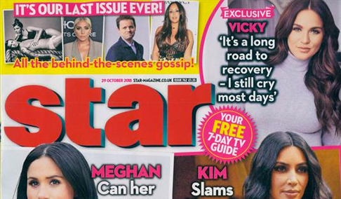 Star magazine announces closure